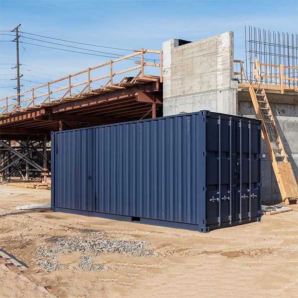 our construction site storage containers can be customized to include shelving, partitions, and other accessories for organization